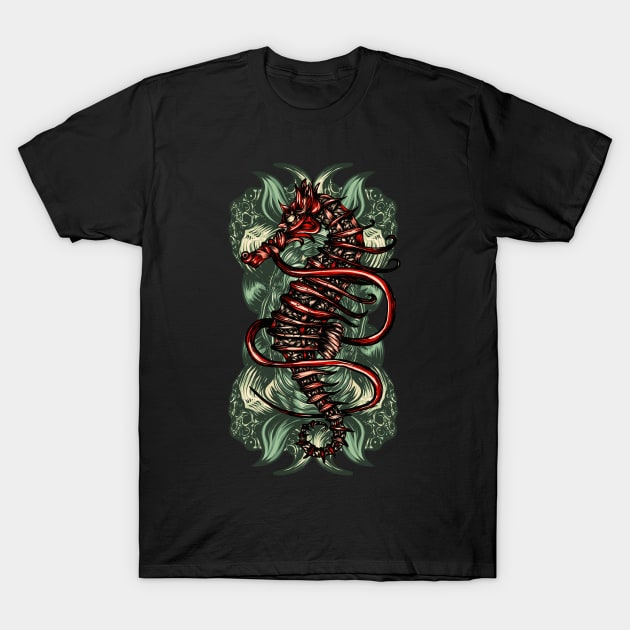 Seahorse color T-Shirt by fakeface